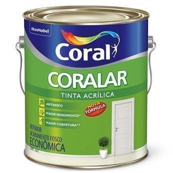 CORALAR VERDE TIMBALADA ACRILICO FOSCO CO2 - GALAO 3,6L
