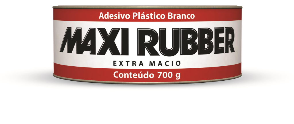 ADESIVO PLÁSTICO BRANCO MAXI RUBBER 700GR