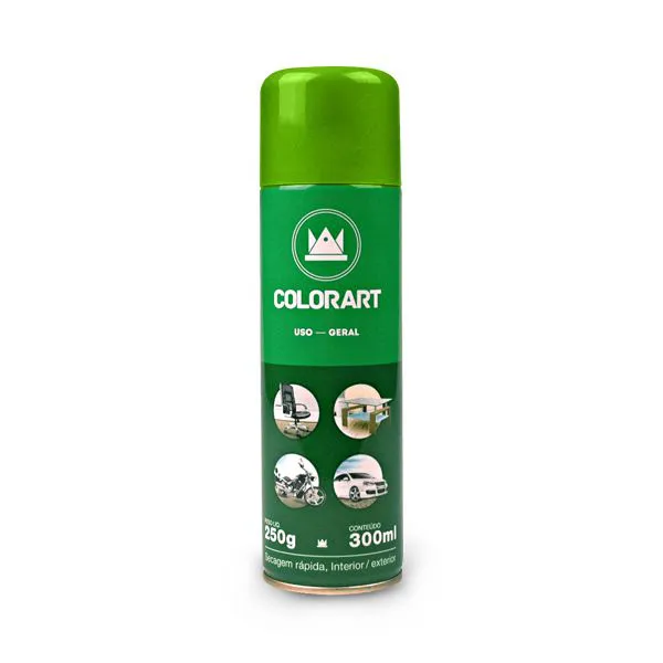 SPRAY VERDE KAWASAKI  USO GERAL COLORART - 300ML