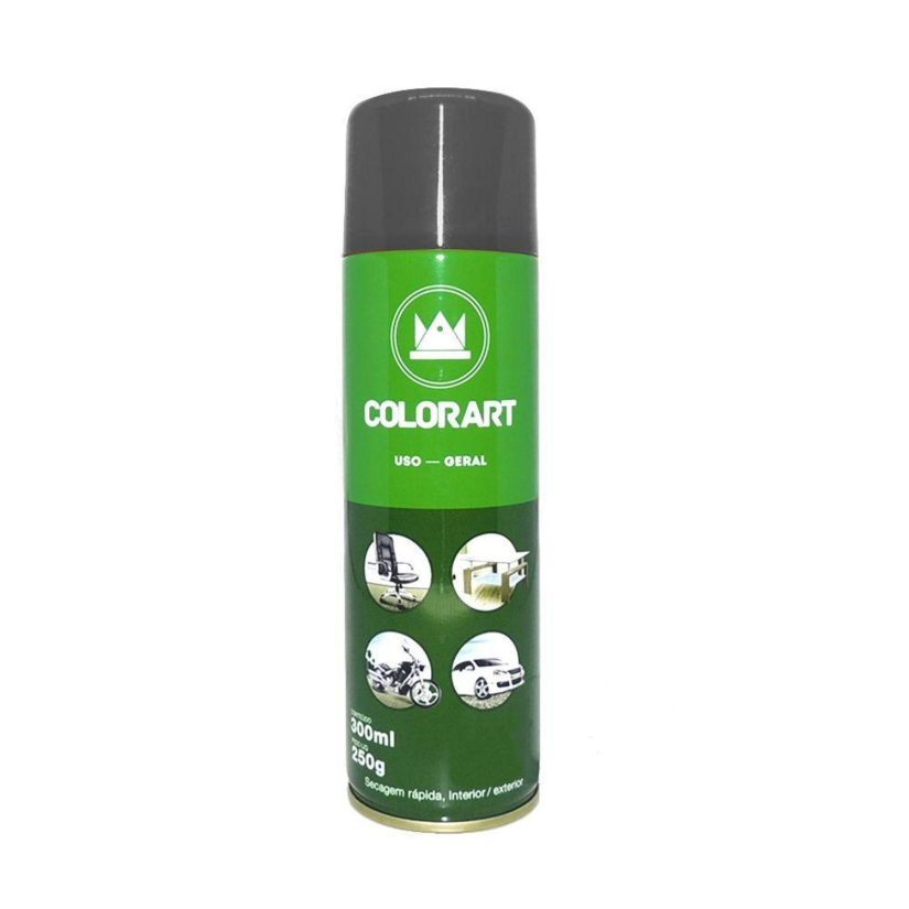 SPRAY CINZA ESCURO COLOART - 300ML