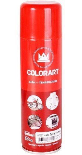 SPRAY VERMELHO ALTA TEMPERATURA COLOART - 300ML