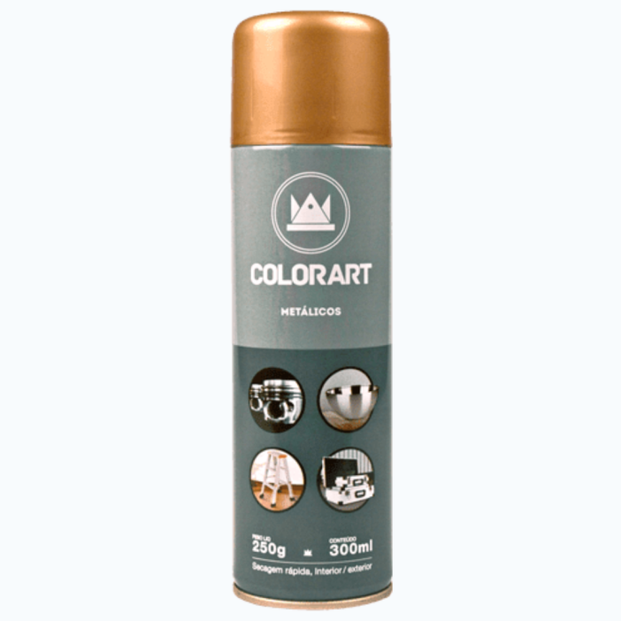 SPRAY BRONZE METALICO COLOART - 300ML