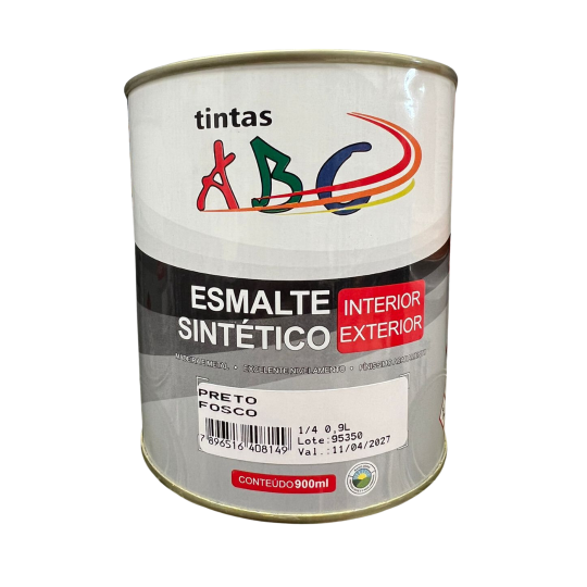 ESMALTE SINTÉTICO ACETINADO BRANCO- 900ML