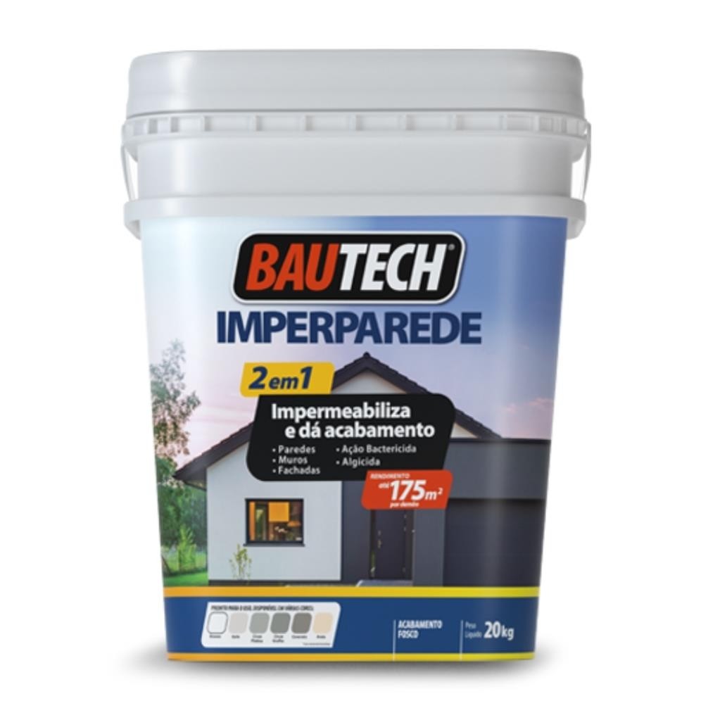 BAUTECH IMPERPAREDE CONCRETO 20 KG - BALDE