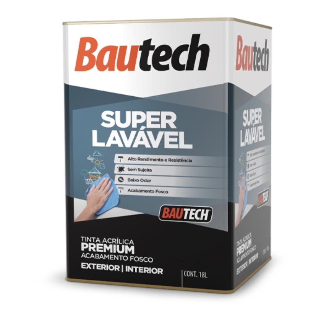 BAUTECH SUPER LAVAVEL BRANCO PREMIUM - LATA