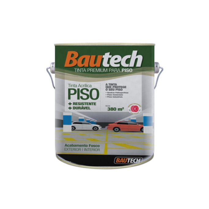 BAUTECH TINTA DE PISO BRANCA - GALAO