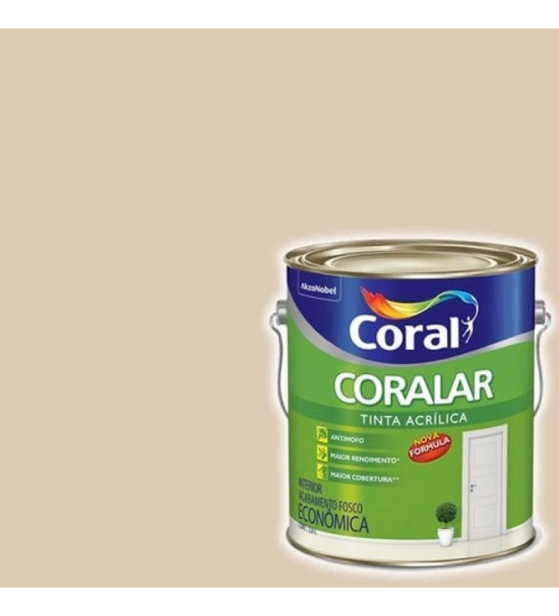 CORALAR AREIA ACRILICO FOSCO CO2 - GALAO 3,6L