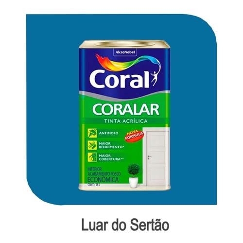 CORALAR LUA DO SERTAO ACRILICO FOSCO CO2 - LATA 18L