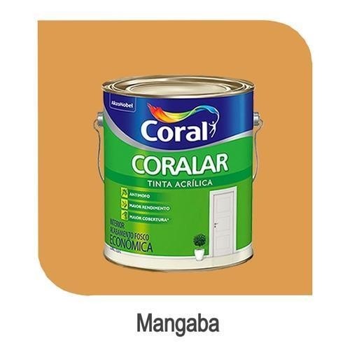 CORALAR MANGABA ACRILICO FOSCO CO2 - GALAO 3,6L