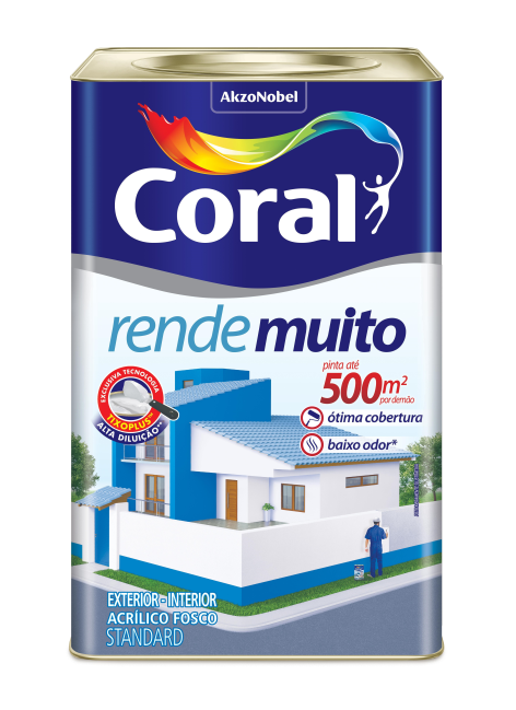 RENDE MUITO PEROLA CORAL ACRIL.FSCO - LATA
