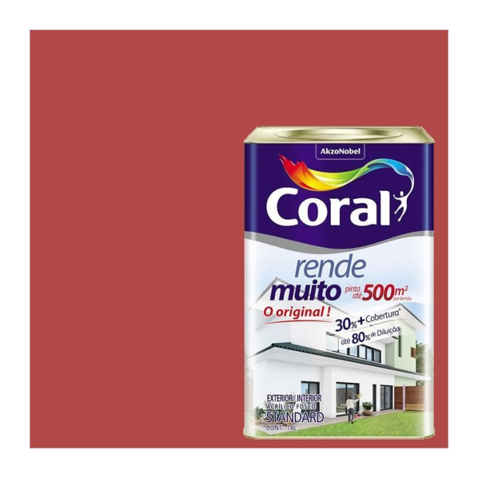 RENDE MUITO VERMELHO CARDINAL CORAL ACR - LATA