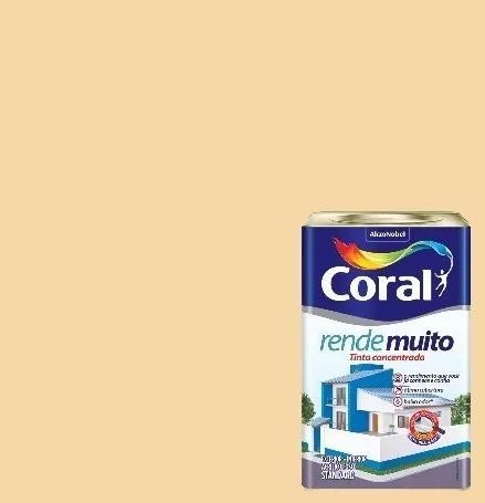 RENDE MUITO AMARELO VANILLA CORAL ACRIL. - LATA