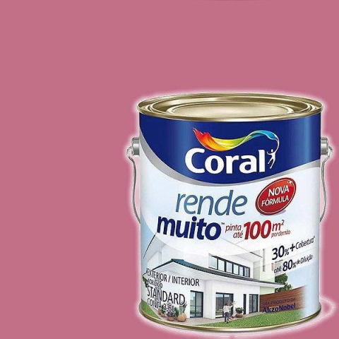 RENDE MUITO ROSA AÇAI CORAL ACRIL. FOSCO - GALAO