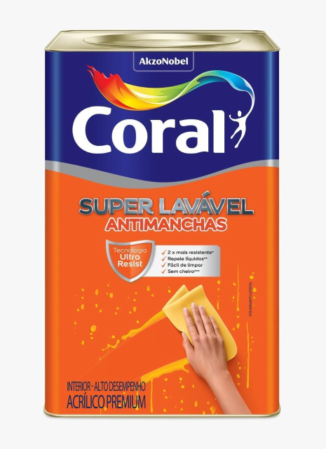 SUPER LAVAVEL BRANCO  - LATA 18L