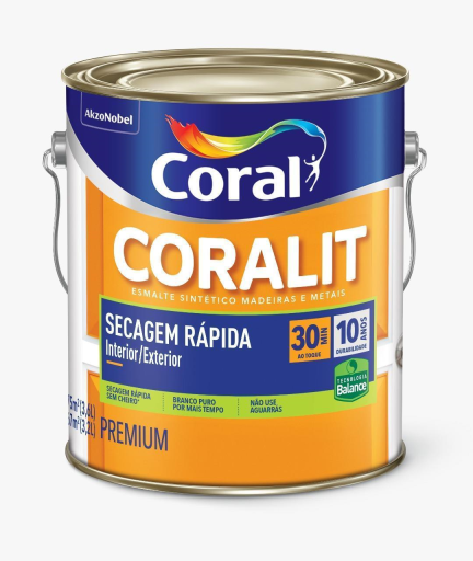 CORALIT ZERO BRANCO BRILHANTE - GAL€O 3,6L