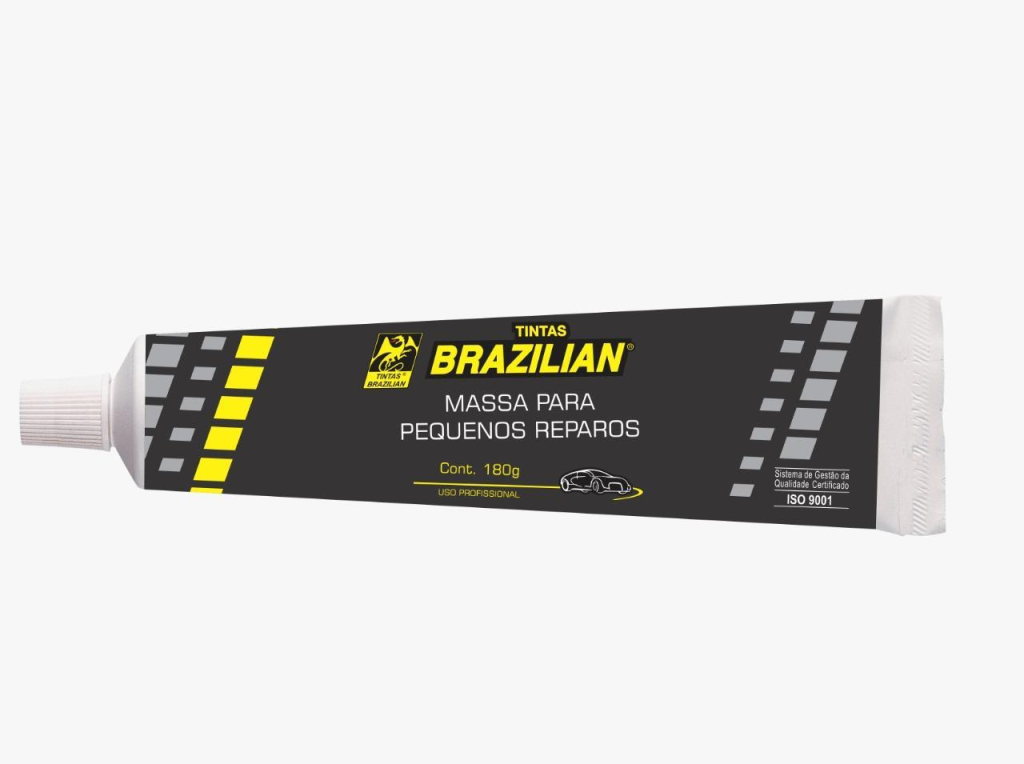 MASSA PARA PEQUENOS REPAROS BRAZILIAN - 180GR