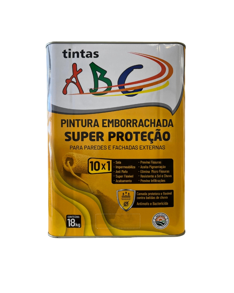 EMBORRACHADA BRANCA SUPER PROTECAO TINTAS ABC - LATA