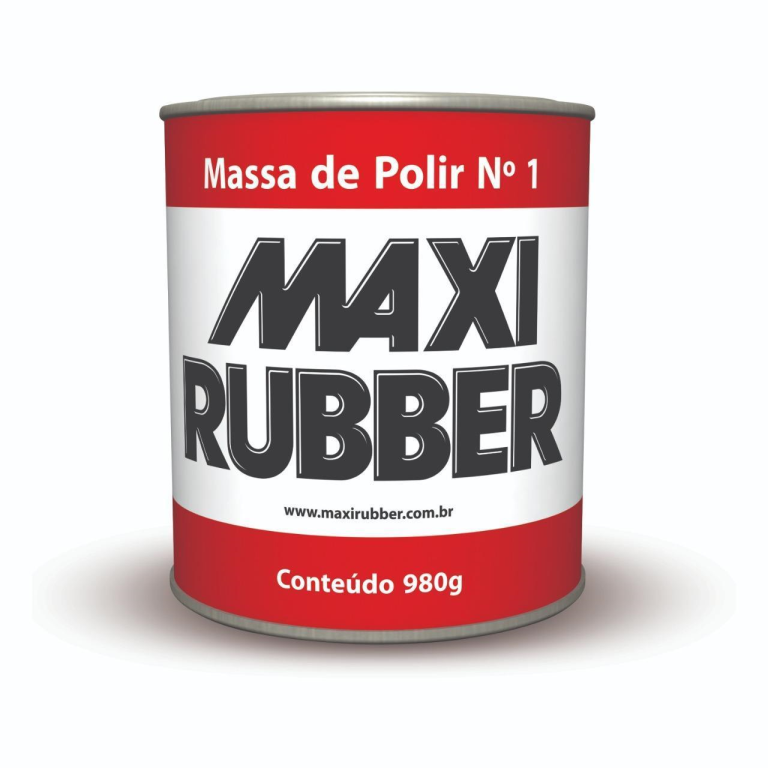 MASSA DE POLIR N°1 MAXI RUBBER - 980G