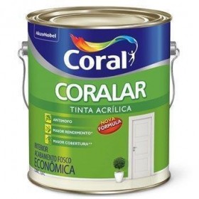 CORALAR VERDE LIMAO ACRILICO FOSCO CO2 - GALAO 3,6L