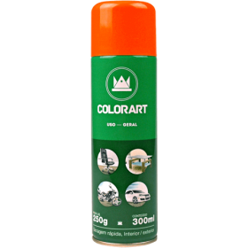 SPRAY LARANJA USO GERAL COLORART - 300ML