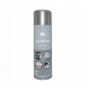 SPRAY PRATA METALICO COLOART - 300ML