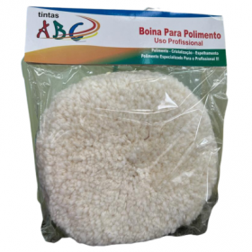 BOINA DUPLA FACE BRANCA TINTAS ABC - BOINA