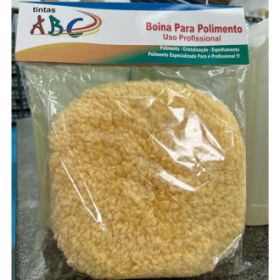 BOINA DUPLA FACE AMARELA TINTAS ABC - BOINA