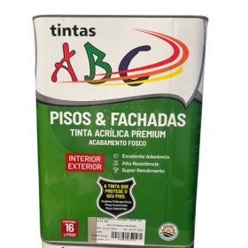 PISO E FACHADA PRETO TINTAS ABC - LATA