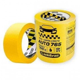 FITA CREPE AMARELA 48X40 ADELBRAS 765 - FITA