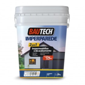 BAUTECH IMPERPAREDE BRANCO 20KG - BALDE