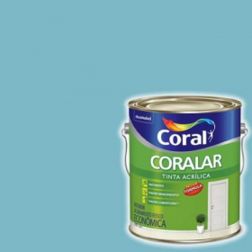CORALAR AZUL ARPOADOR ACRILICO FOSCO CO2 - GALAO 3,6L