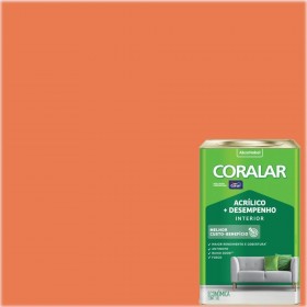 CORALAR LARANJA MARACATU ACRILICO FOSCO CO2 - LATA 18L