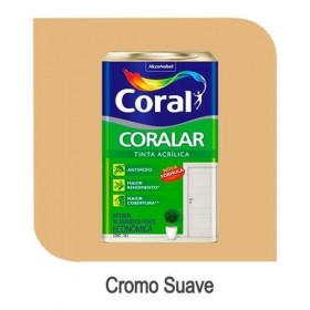 CORALAR CROMO SUAVE ACRILICO FOSCO CO2 - LATA 18L