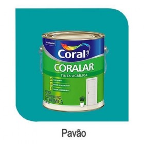CORALAR PAVAO ACRILICO FOSCO CO2 - GALAO 3,6L