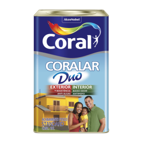 CORALAR DUO BRANCO GELO ACRIL.FOSCO CORAL - LATA