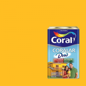 CORALAR DUO AMARELO FREVO ACRIL.FOSCO - LATA