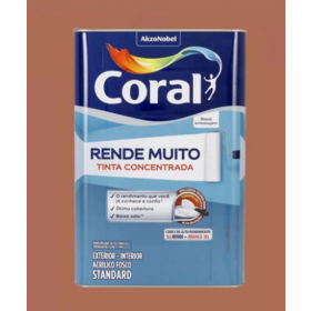 RENDE MUITO POTE DE ARGILA CORAL ACRIL. - LATA