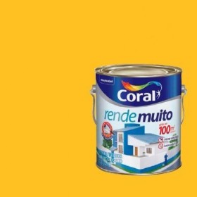 RENDE MUITO AMARELO FREVO CORAL ACRIL. FOSCO - GALAO