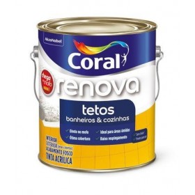 RENOVA TETOS BRANCO CORAL - GALAO 3,6L
