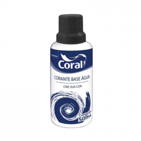 CORANTE PRETO CORAL - 50ML
