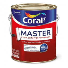 CORAL MASTER BRANCO ACRILICO - GALAO