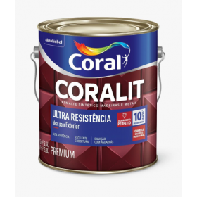 ESMALTE SINTETICO FOSCO BRANCO CORALIT  - GALAO