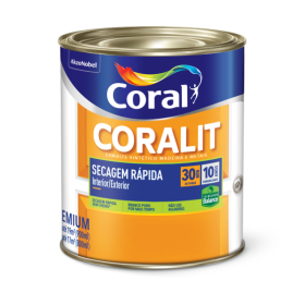 CORALIT ZERO BRANCO ACETINADO - 900ML