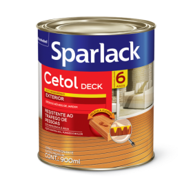 VERNIZ CETOL DECK SEMIBRILHO SPARLACK - 900ML