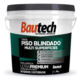 TINTA PISO BLINDADO CINZA PLATINA BAUTECH - GALAO